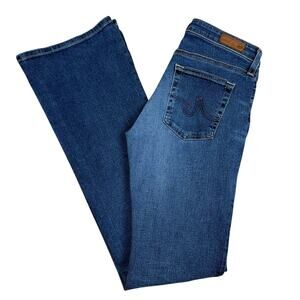 AG Adriano Goldschmied Denim The Angel Bootcut Blue Jeans Womens 27